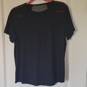 Lululemon Sculpt Tshirt Black Size 12